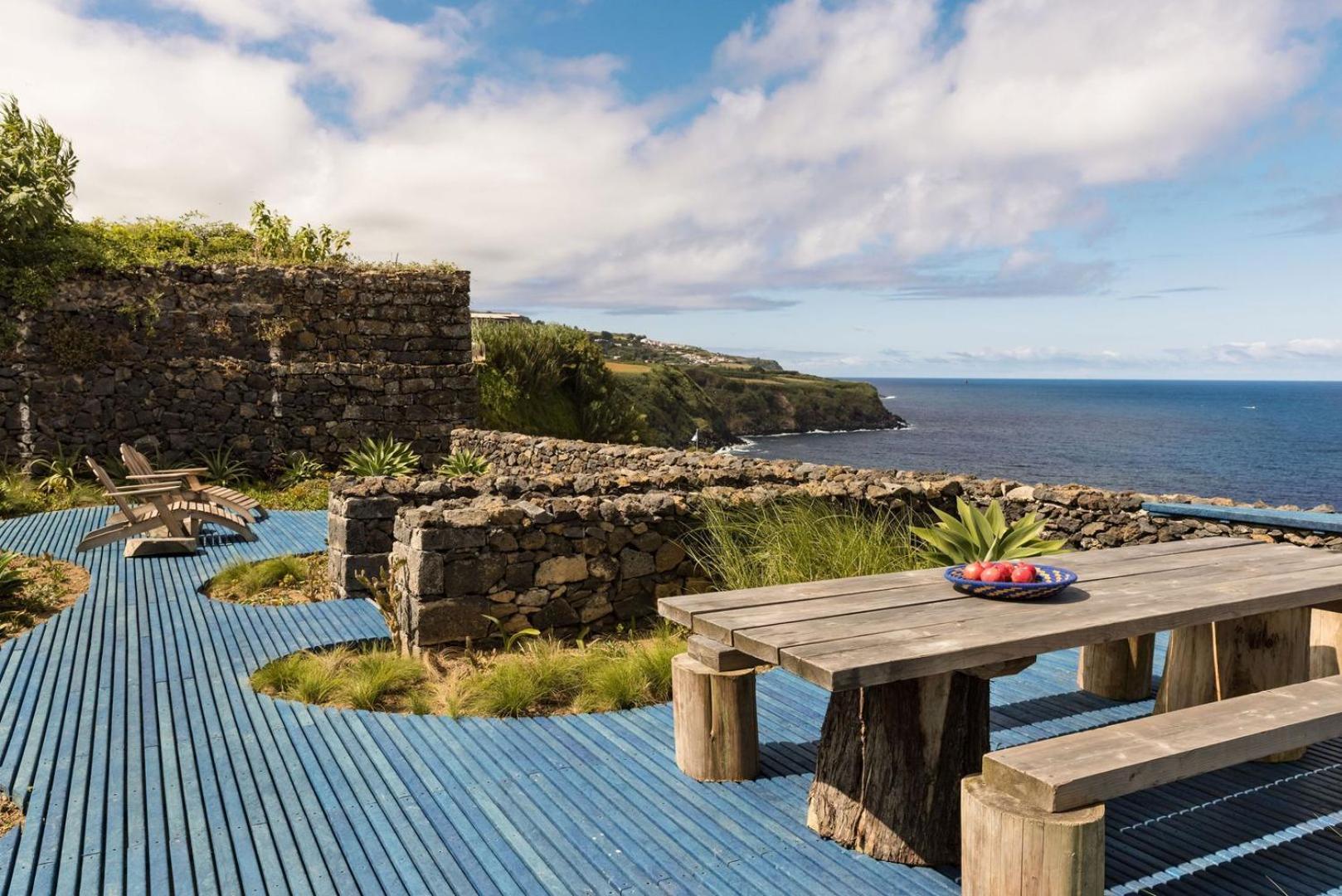 The Blue House Azores Capelas Exterior photo